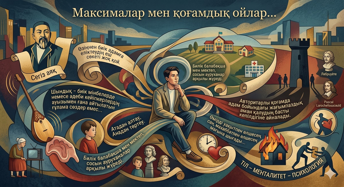 Максималар мен қоғамдық ойлар...